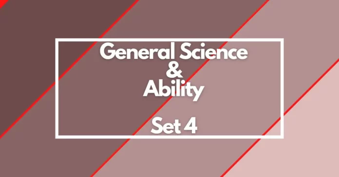 General Science And Ability